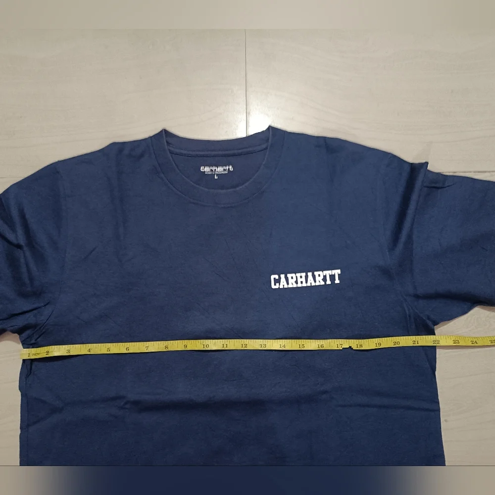 CARHARTT MENS SHORT SLEEVE UNIVERSITY SCRIPT T-SHIRT - Picture 6 of 11